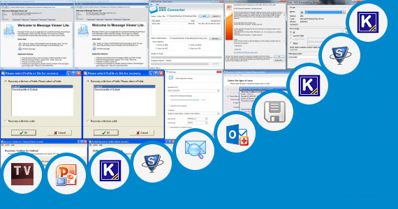 Software collection for Kernel Pst Viewer Open Attachments
