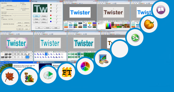 Software collection for Im Program Green Flower Logo