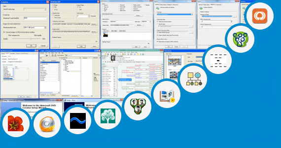 Software collection for Photo Editing Family Tree