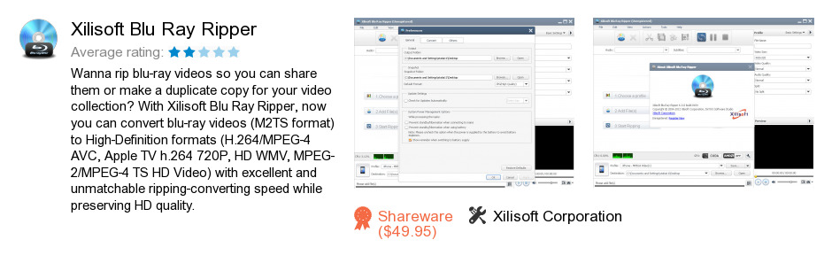 Xilisoft Blu Ray Ripper