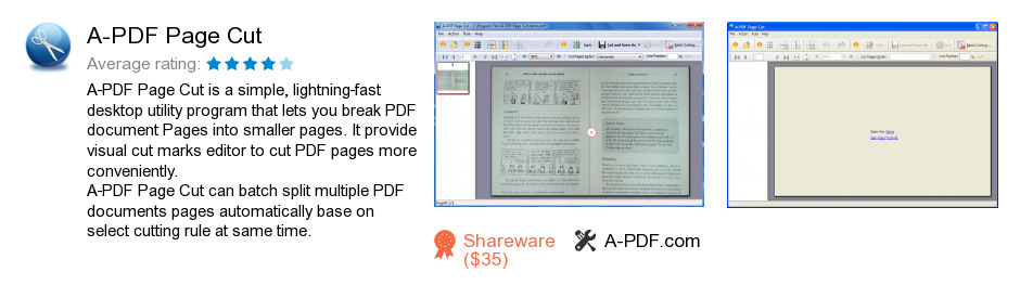 A-PDF Page Cut