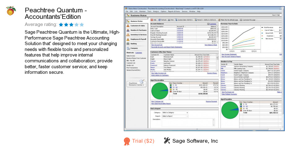 Peachtree Quantum - Accountants' Edition