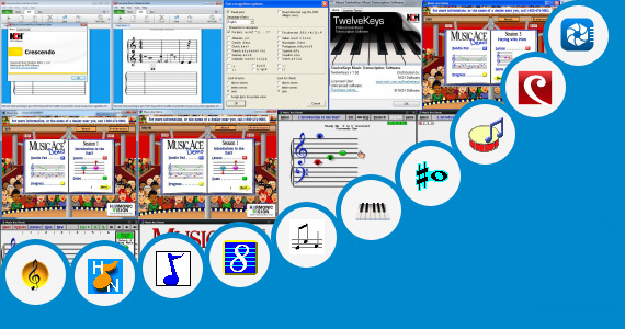 Encore Music Notation Software Free - Crescendo Music Notation Editor ...