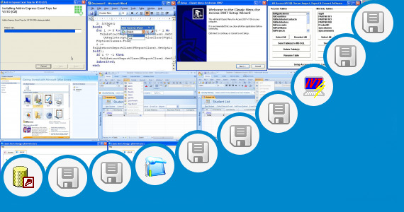 Software collection for Add Ins Access 2003