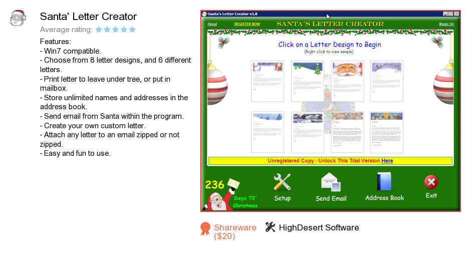 Santa's Letter Creator