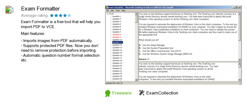 Exam Formatter