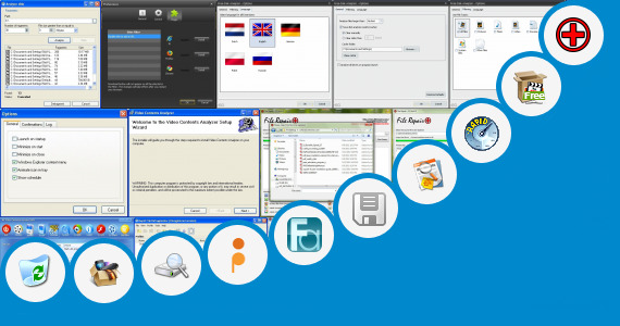 Software collection for Video File Analyzer Software