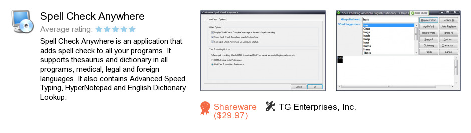 Spell Check Anywhere