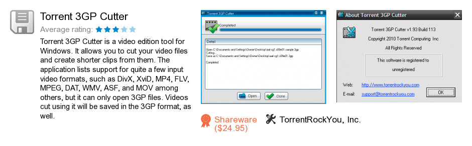 Torrent 3GP Cutter