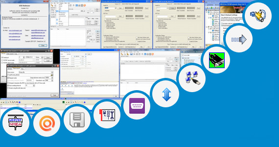 Software collection for Udp Serial Port Redirector