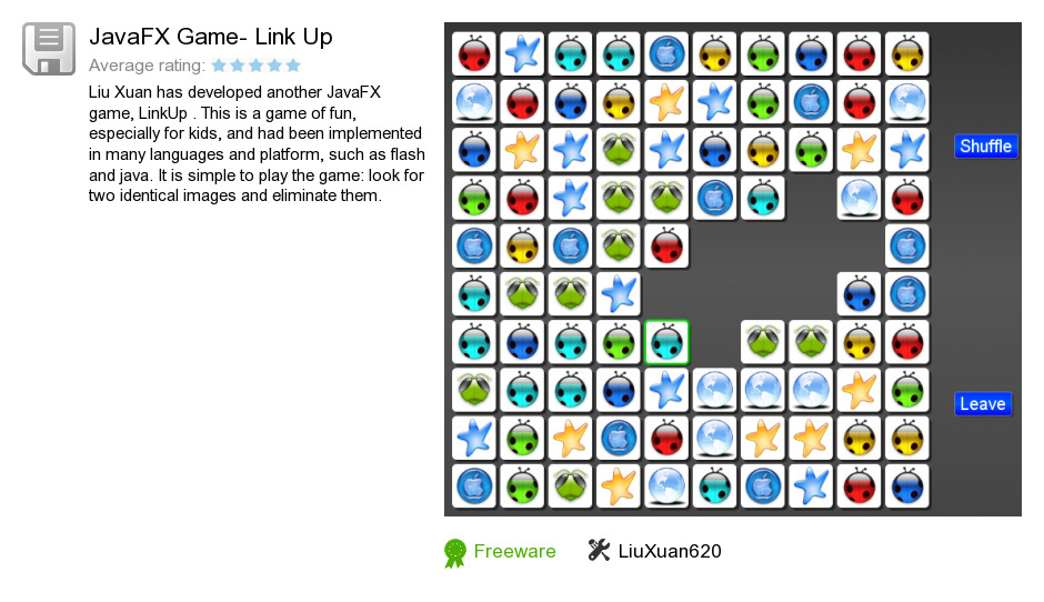 JavaFX Game- Link Up
