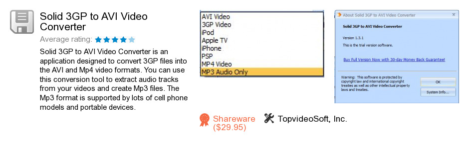 Solid 3GP to AVI Video Converter