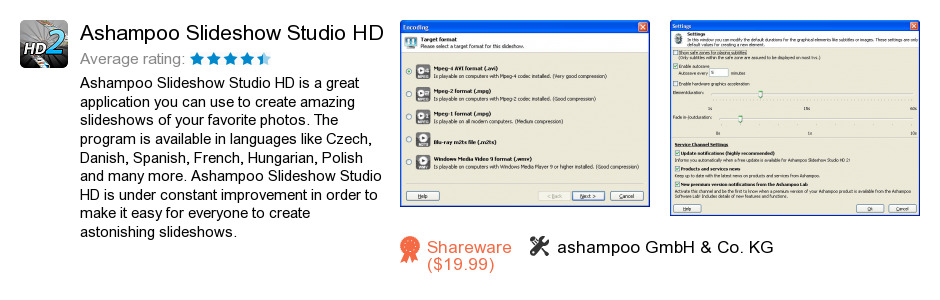 Ashampoo Slideshow Studio HD