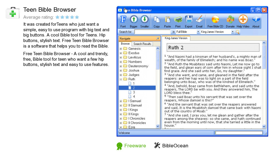 Teen Bible Browser