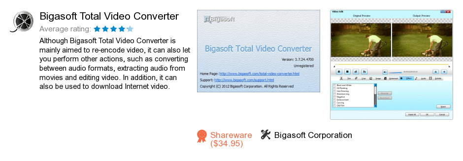 Bigasoft Total Video Converter