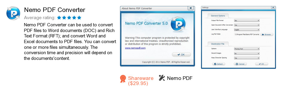 Nemo PDF Converter