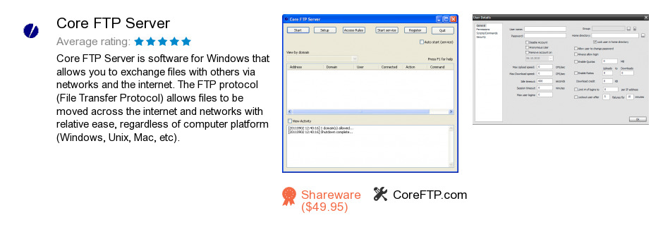 Core FTP Server