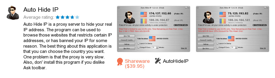 Auto Hide IP