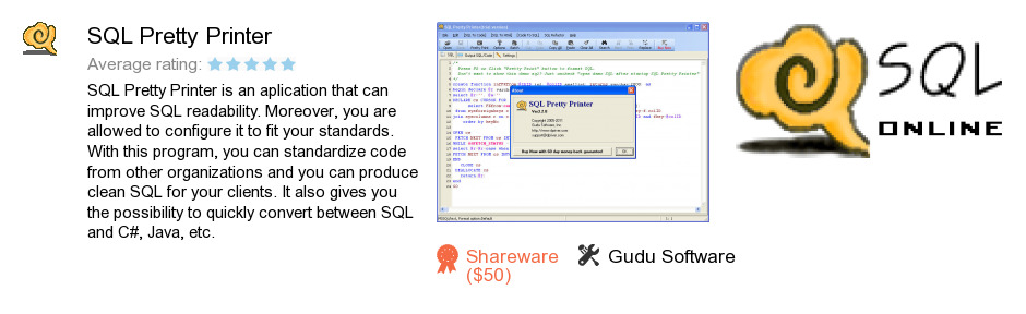 SQL Pretty Printer