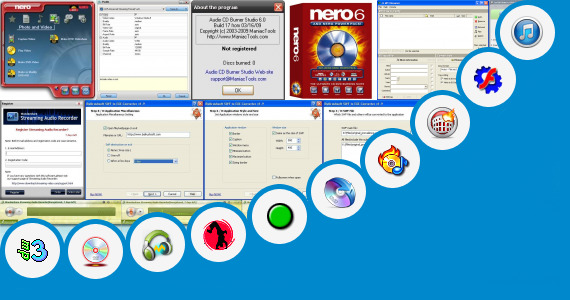 Software collection for Smart Player Artist Tutorials