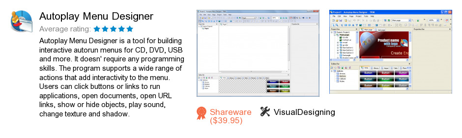 Autoplay Menu Designer