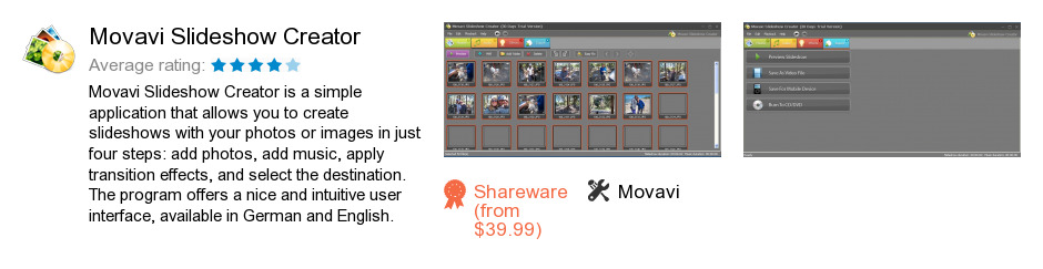 Movavi Slideshow Creator