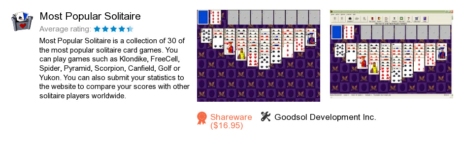 Most Popular Solitaire