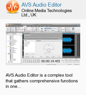 AVS Audio Editor