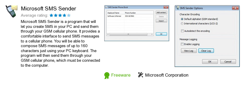 Microsoft SMS Sender