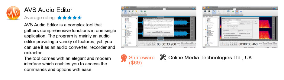 AVS Audio Editor