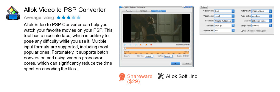 Allok Video to PSP Converter