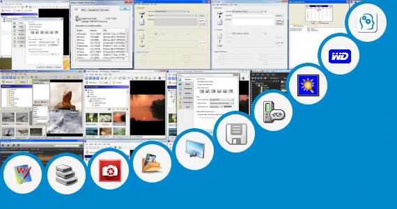 Software collection for Western Digital Hard Disk Manager