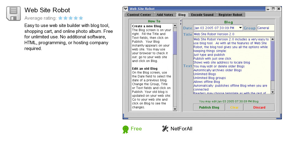 Web Site Robot