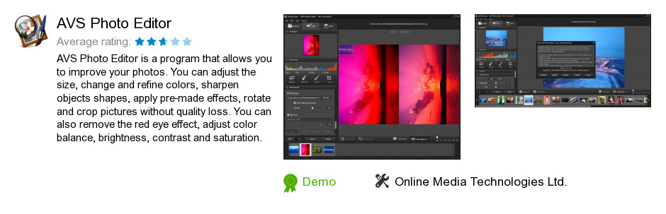 AVS Photo Editor