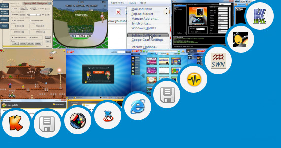 Software collection for Sabay Surf Game