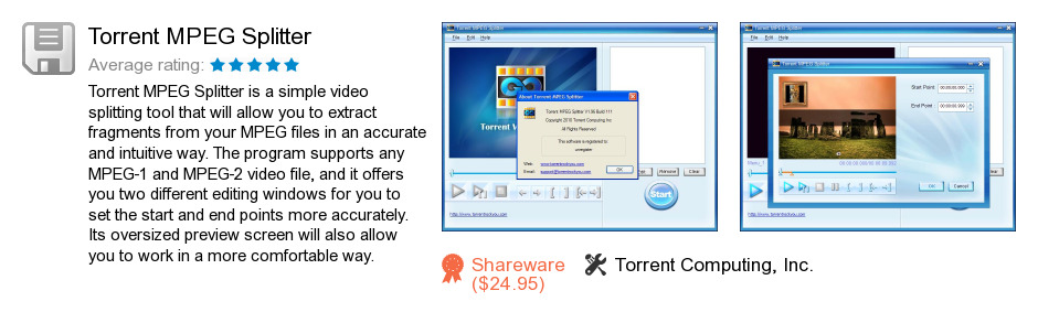 Torrent MPEG Splitter