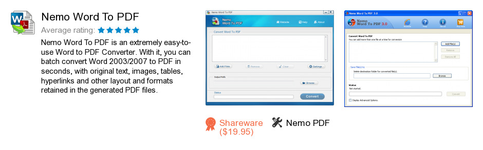 Nemo Word To PDF