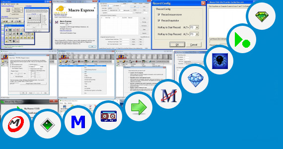 Software collection for Setting Mouse Macro X7 Spider