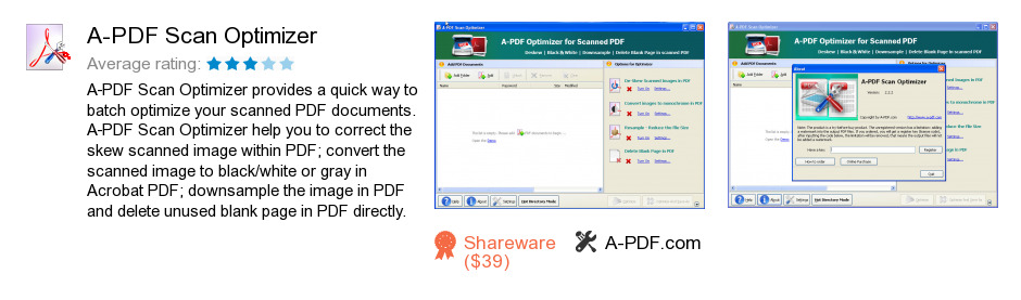 A-PDF Scan Optimizer