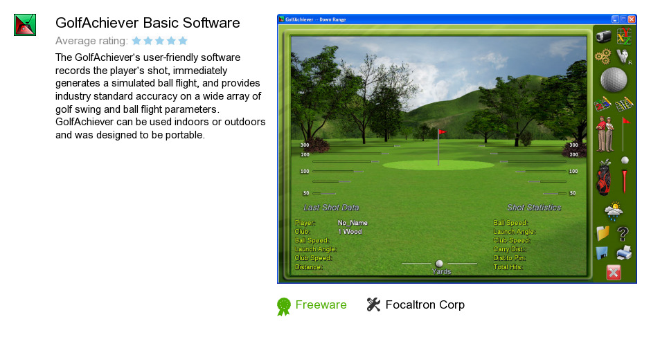 GolfAchiever Basic Software