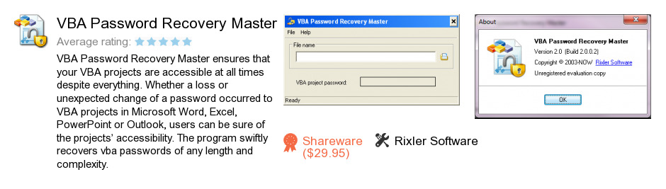 VBA Password Recovery Master
