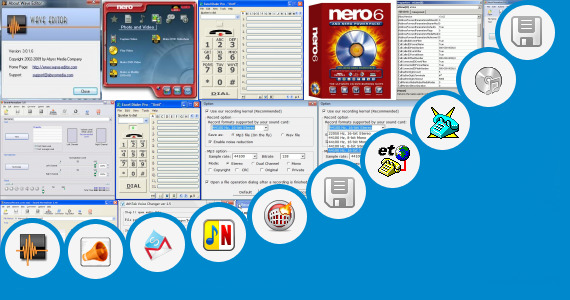 Software collection for Call Recorder Wave 3