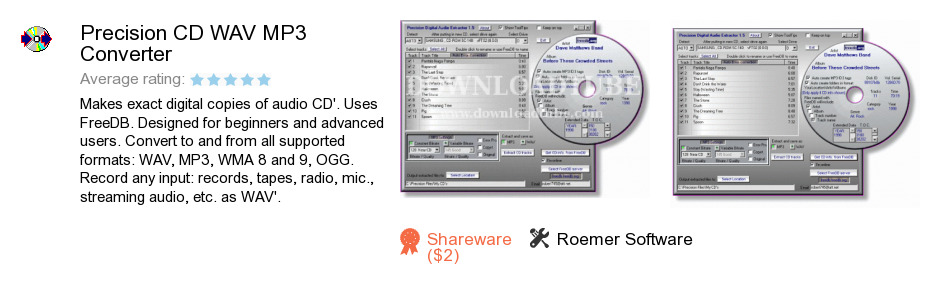 Precision CD WAV MP3 Converter