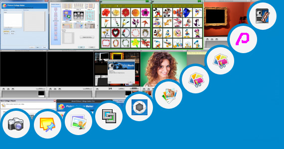 Software collection for Photo Booth Collage Xmas Cards