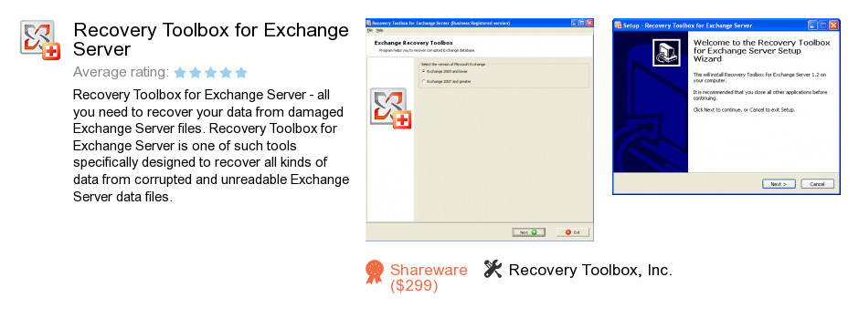 Recovery Toolbox for Exchange Server