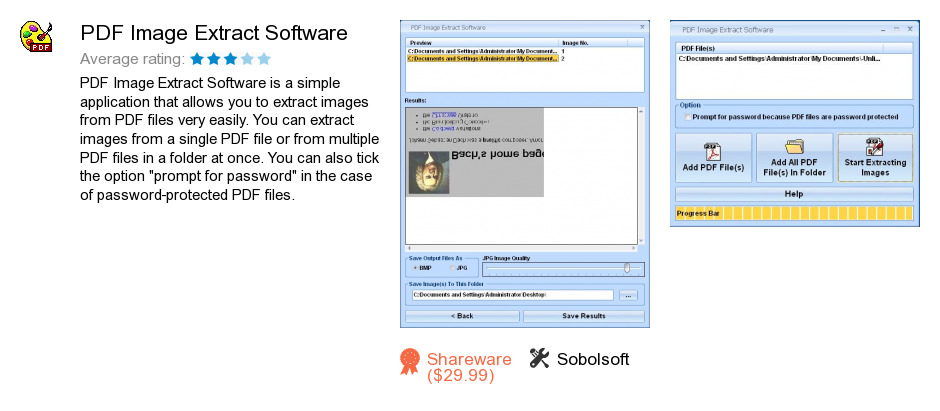 PDF Image Extract Software