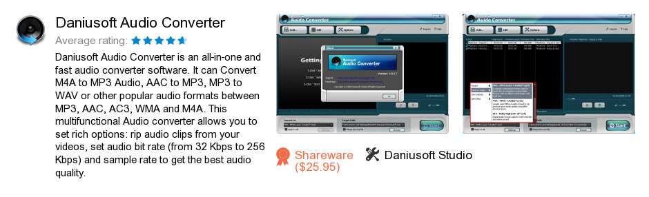 Daniusoft Audio Converter